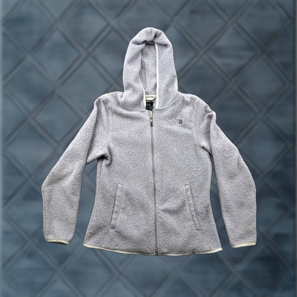 The North Face THE NORTH FACE Women's Osito Fleece Zip Front Light Purple Jacket Hoodie Size M Size M / US 6-8 / IT 42-44 - 1 Thumbnail