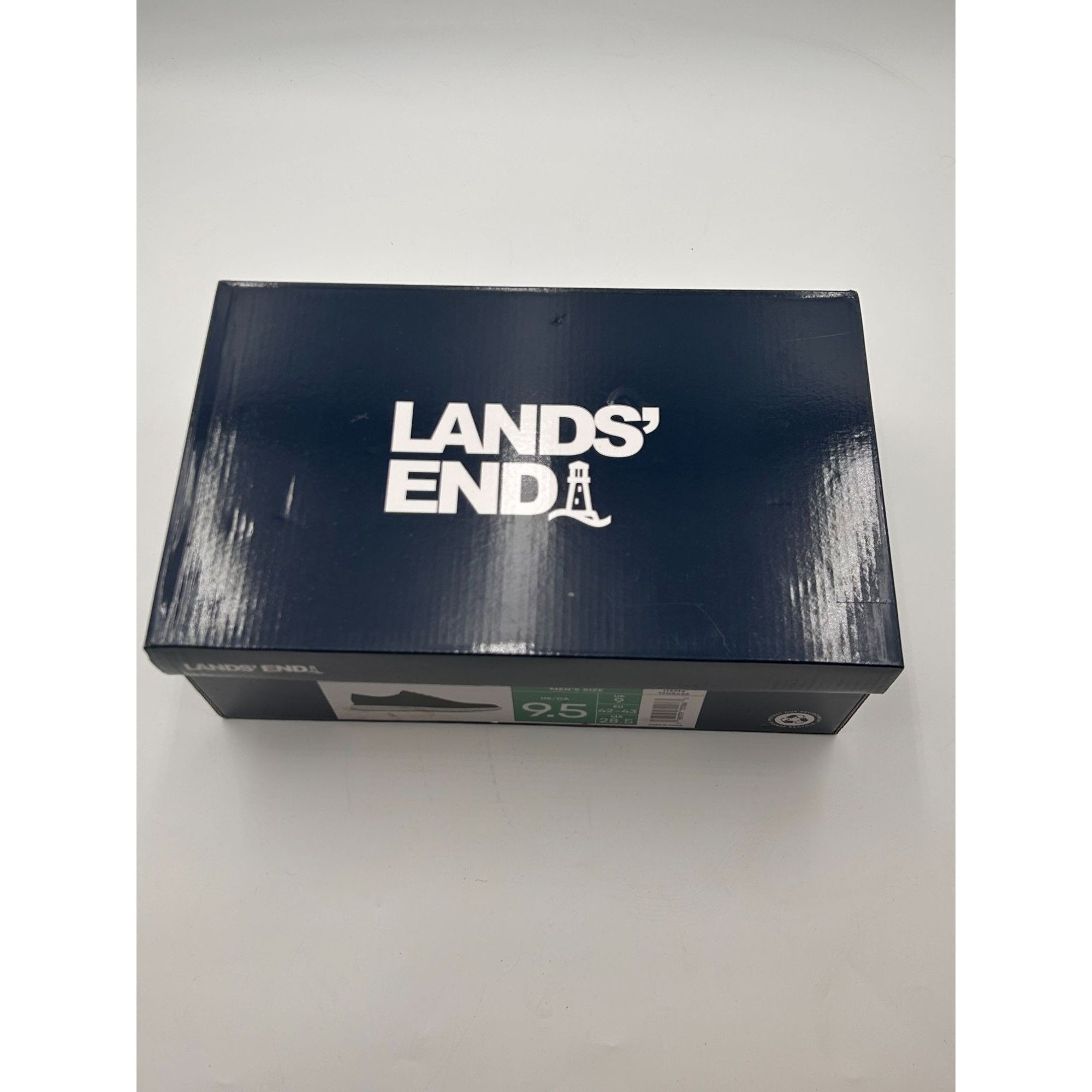 Lands' End Lands’ End Sport Oxford Men’s 9.5 Black Lace Up Casual Comfo Size US 9.5 / EU 42-43 - 8 Thumbnail
