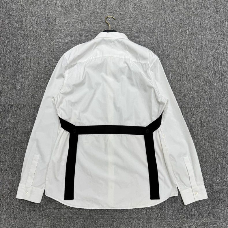 Givenchy Givenchy Size43 Ribbon Shirt Size US S / EU 44-46 / 1 - 5 Thumbnail