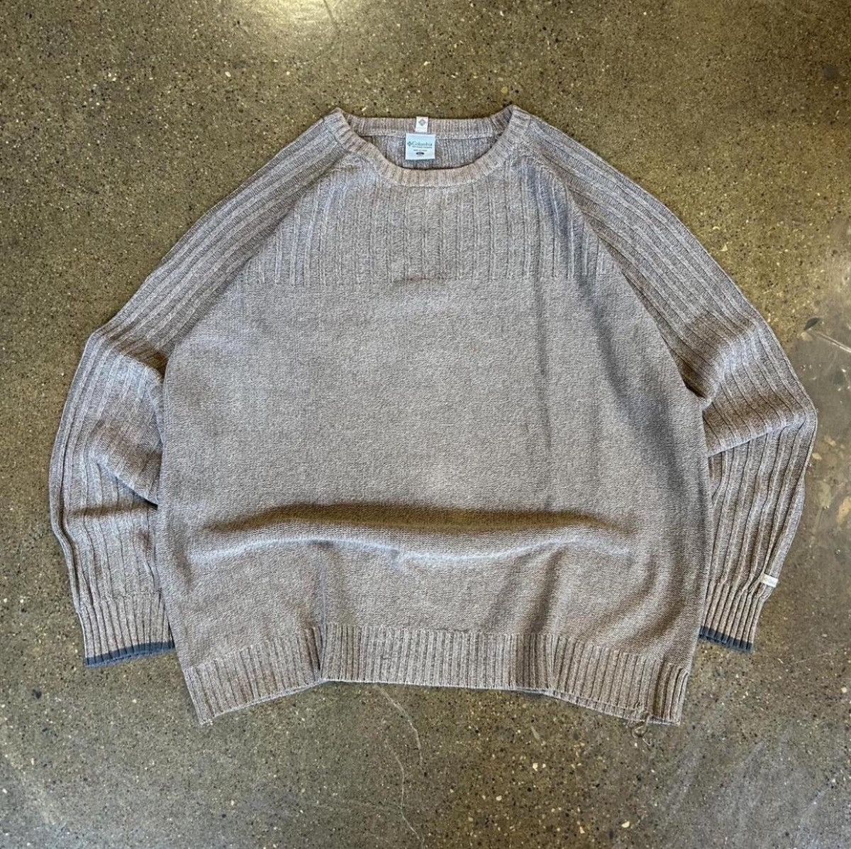 Columbia Vintage Brown Columbia Knitted Sweater Size US XL / EU 56 / 4 - 1 Thumbnail