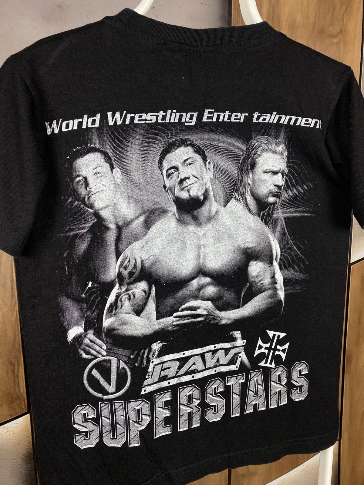 WWE 🔥Vintage T-Shirt WWE Superstars World Wrestling Enter RAW🔥 Size US S / EU 44-46 / 1 - 4 Thumbnail