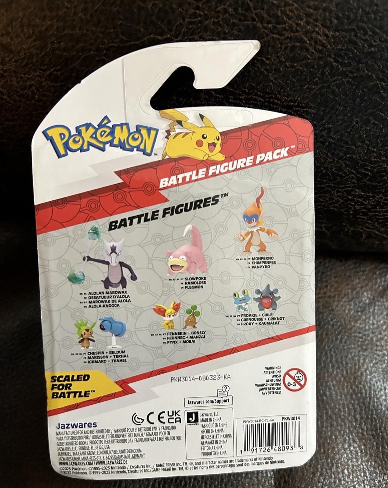 Other Jazwares Pokemon Battle Ready Figure Pack Chespin & Beldum Size ONE SIZE - 2 Thumbnail