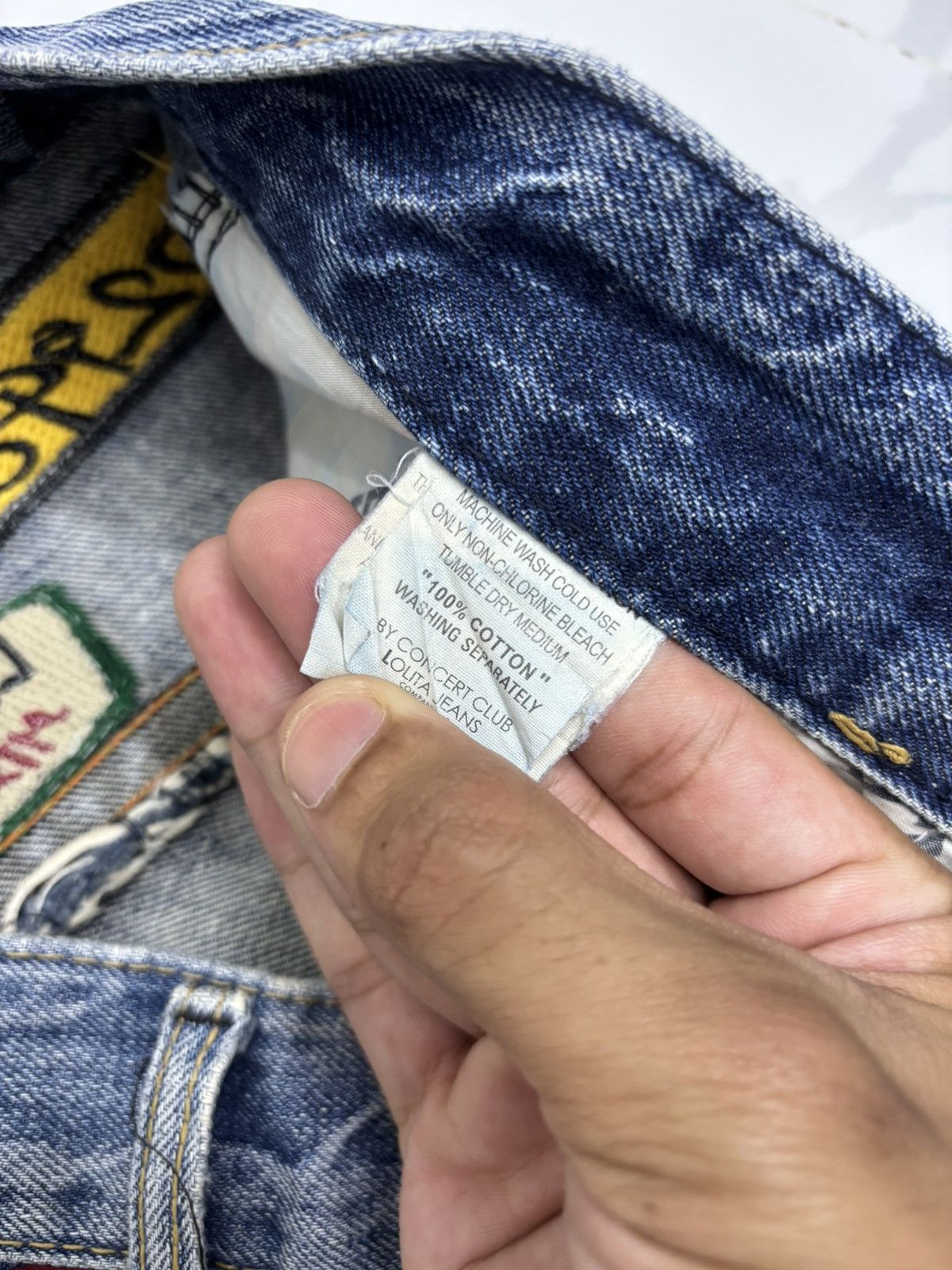 Kapital Lolita Club By Concert Club Bootcut Denim Jeans Size US 31 - 10 Thumbnail