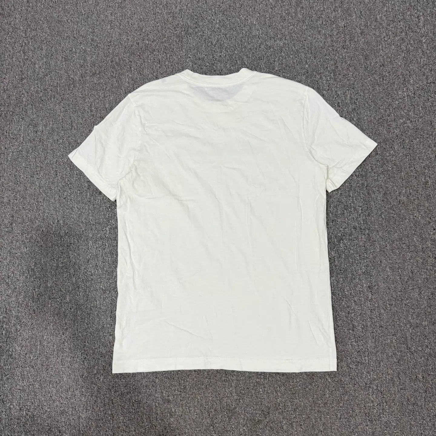 Moncler Moncler White Logo Short Sleeve T-Shirt S 99 New Size US S / EU 44-46 / 1 - 2 Thumbnail