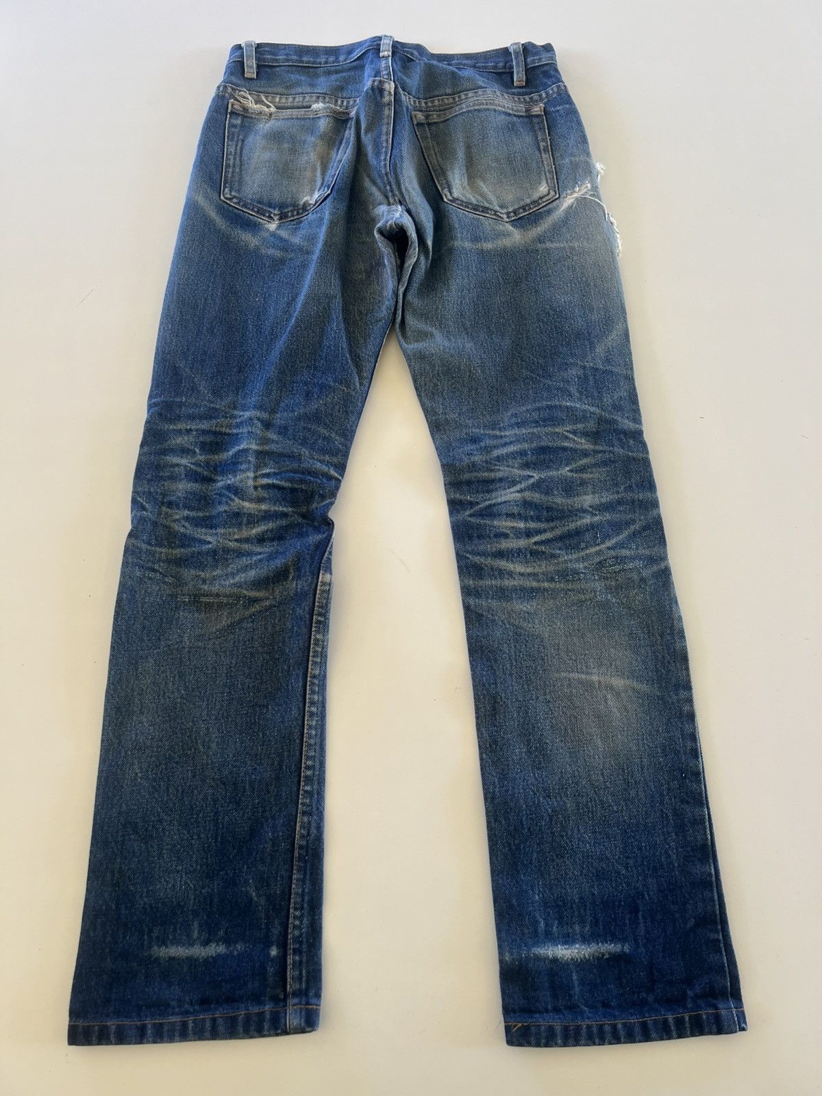 A.P.C. Vintage APC Distressed Denim Jeans Size 27-28" Size US 27 - 6 Thumbnail