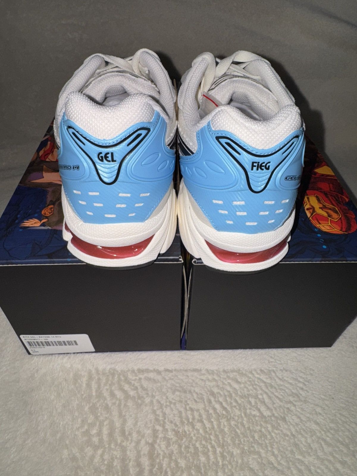 Asics × Kith × Marvel Comics ASICS Gel-Kayano 14 | Kith Marvel vs. Capcom Ryo Size US 8.5 / EU 41-42 - 4 Thumbnail