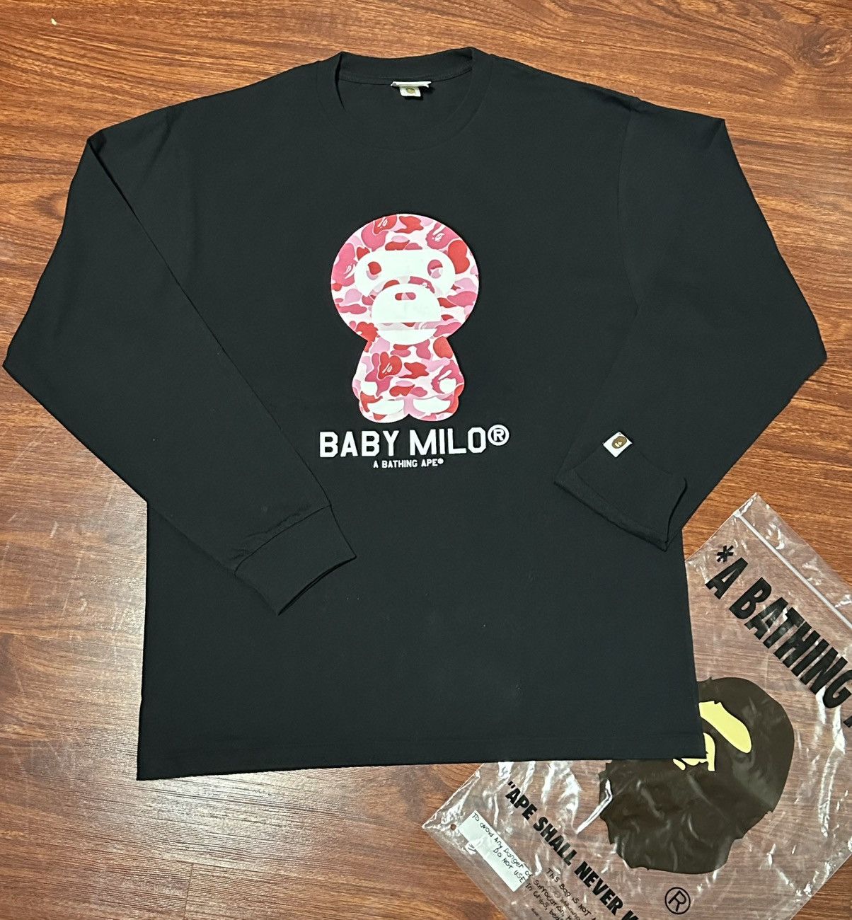 Bape Baby Milo Long Sleeve