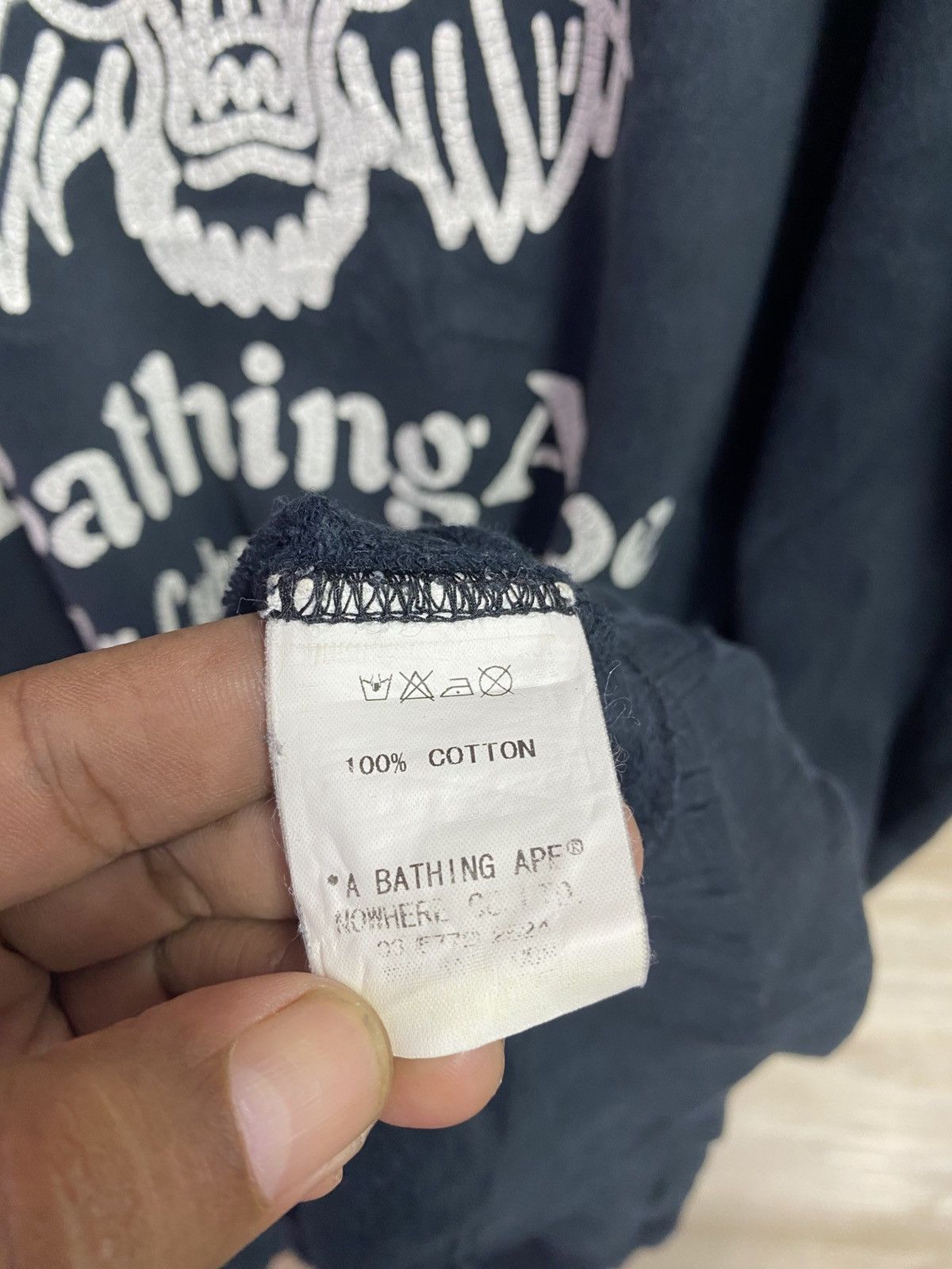 Bape vintage A Bathing Ape "In Lukewarm Water" short-sleeve Size US XL / EU 56 / 4 - 6 Thumbnail