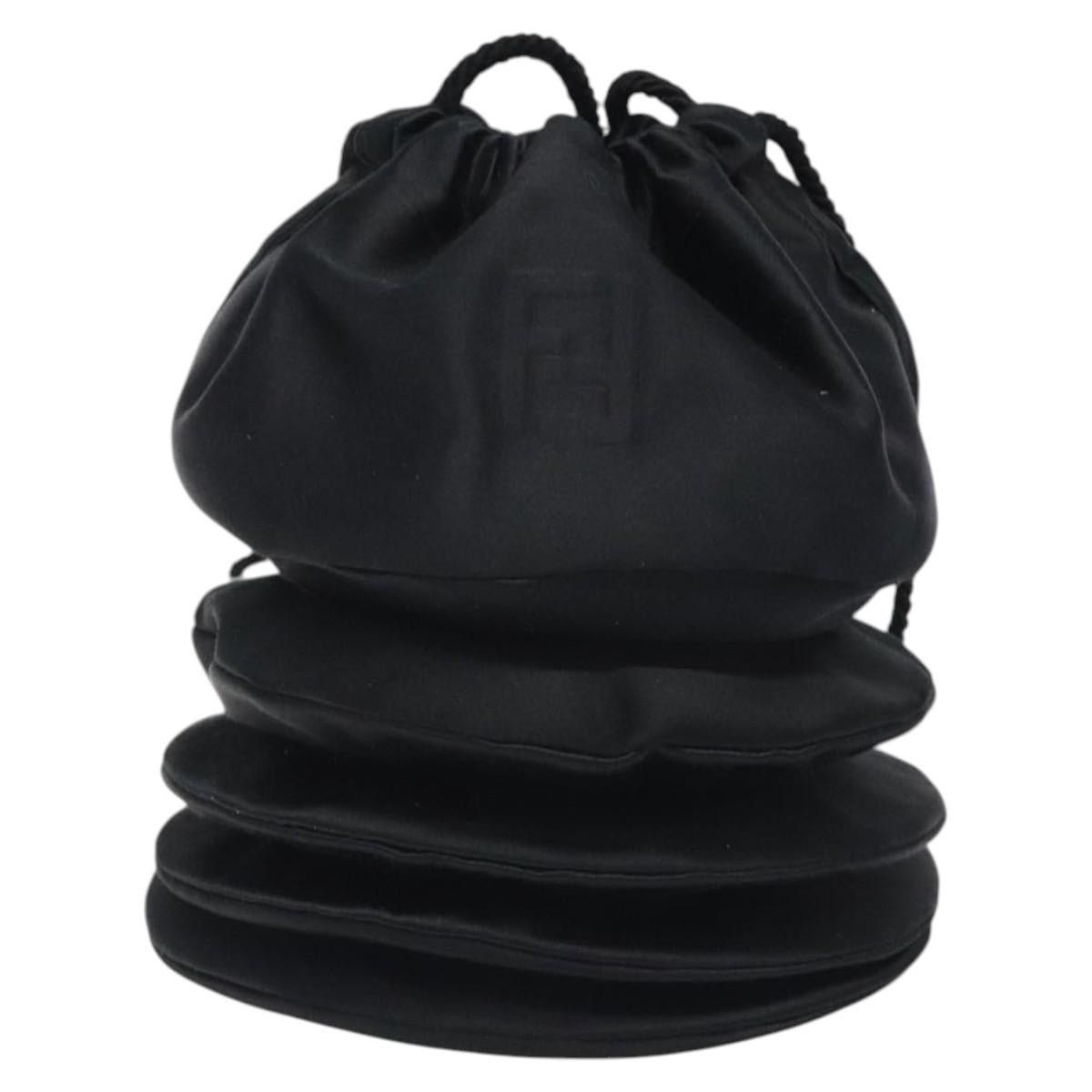 Fendi FENDI Shoulder Bag Satin Black Size ONE SIZE - 2 Thumbnail
