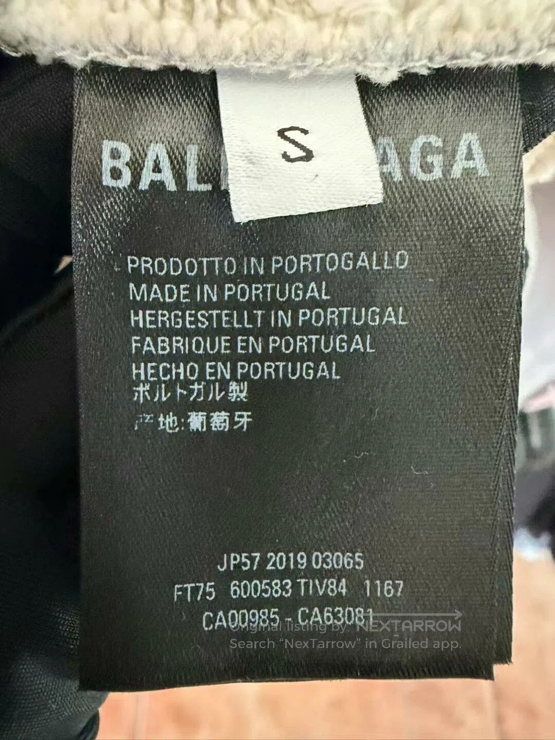 Balenciaga balenciaga gray logo hooded sweatshirt size S. Size US S / EU 44-46 / 1 - 4 Thumbnail