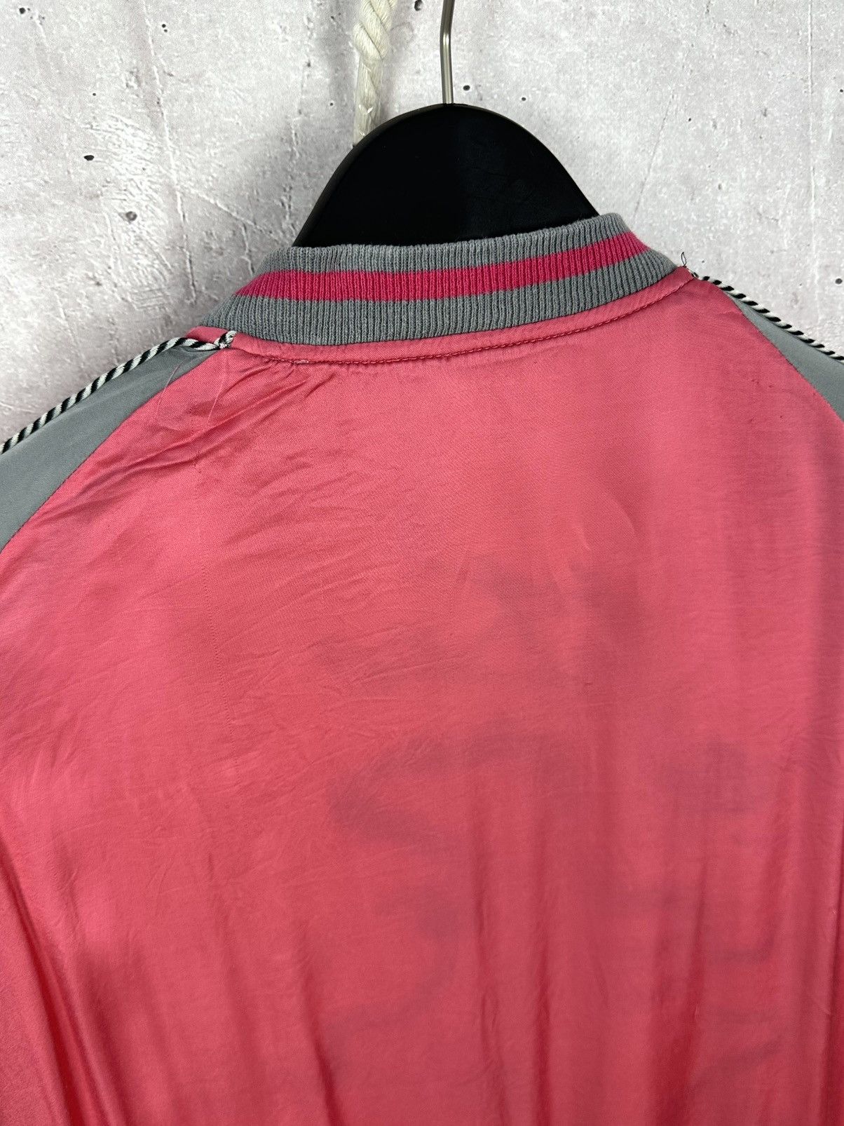 Diesel × Japanese Brand × Vintage Diesel Japanese Style Viscose Reversible Zip Women’s Bomber Size S / US 4 / IT 40 - 22 Thumbnail