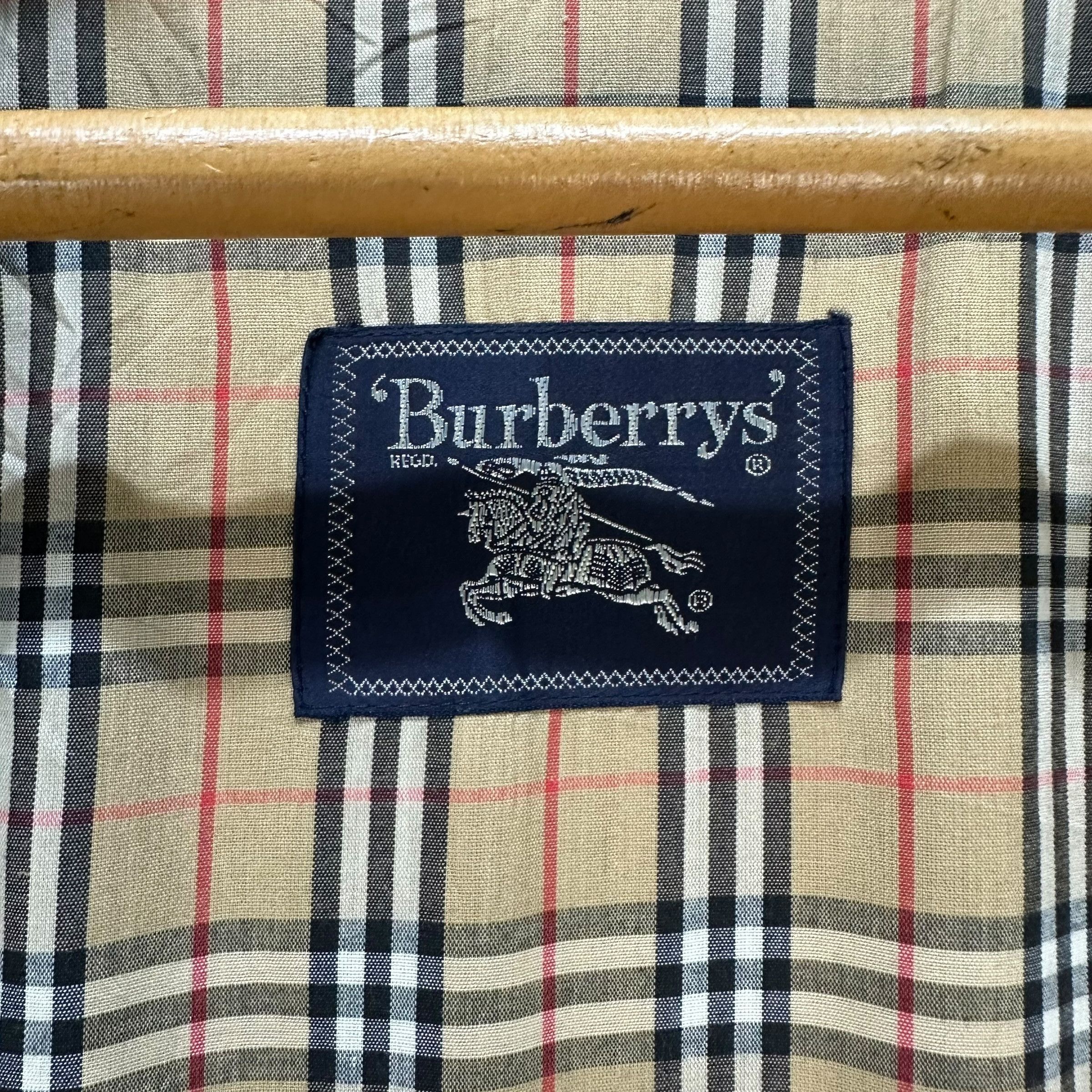Burberry Vintage BURBERRYS Collared Casual Jacket #A78-1892 Size US L / EU 52-54 / 3 - 11 Thumbnail