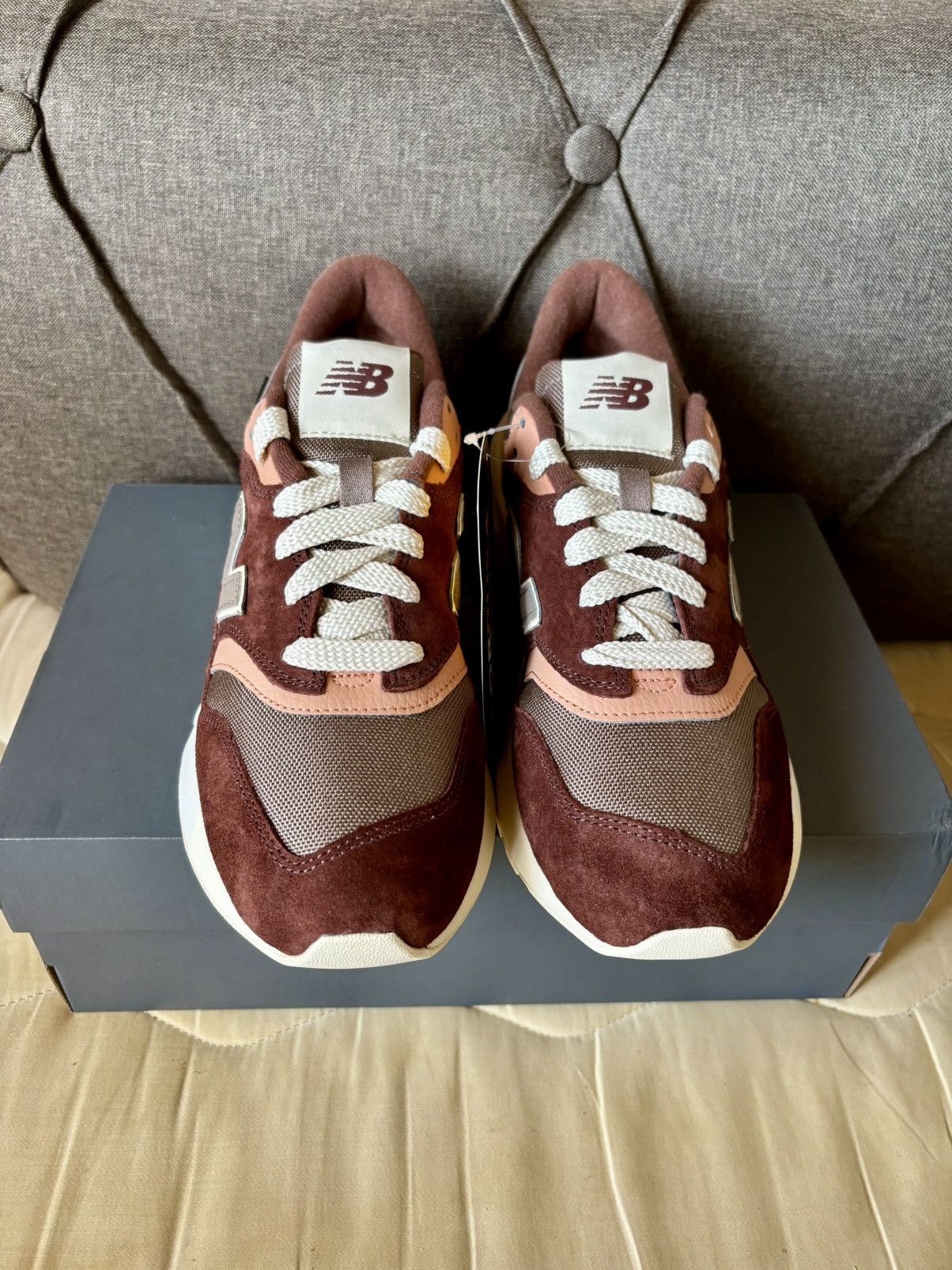 New Balance Brand new - New Balance 997R Brown Beige U997ROA - Size 7.5 Size US 7.5 / EU 40-41 - 6 Thumbnail