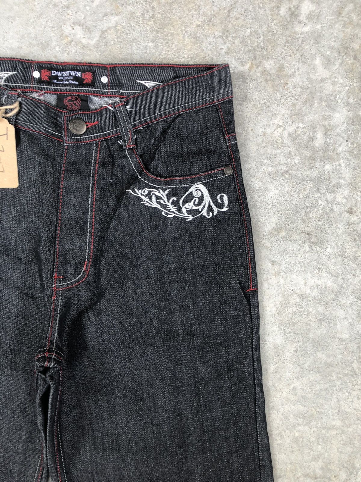 Dogtown Dogtown Embroidered Jeans Baggy Jeans Hip Hop Size US 34 / EU 50 - 5 Thumbnail
