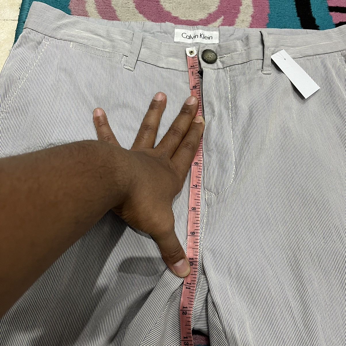 Calvin Klein × Vintage Calvin Klein Longpants Stripe 90's Vintage Size US 32 / EU 48 - 9 Thumbnail