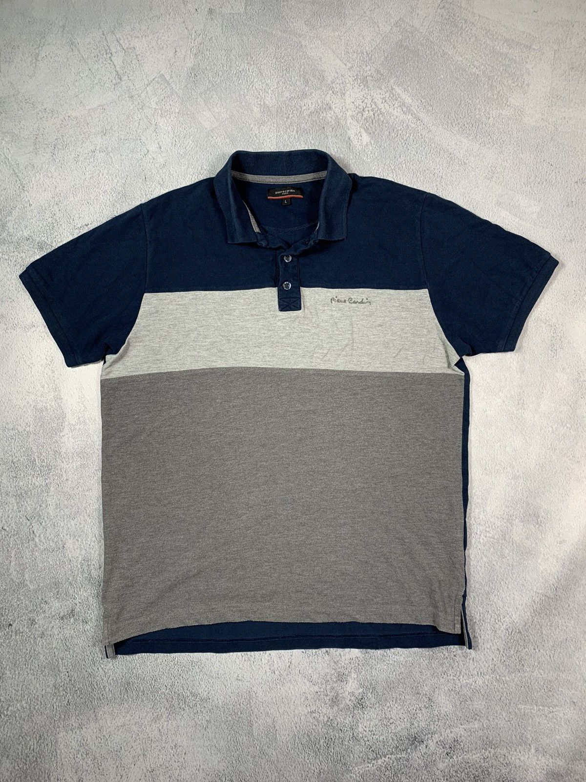 Pierre Cardin × Vintage Vintage Y2K Pierre Cardin 1/4 button polos tee size L Size US L / EU 52-54 / 3 - 1 Thumbnail