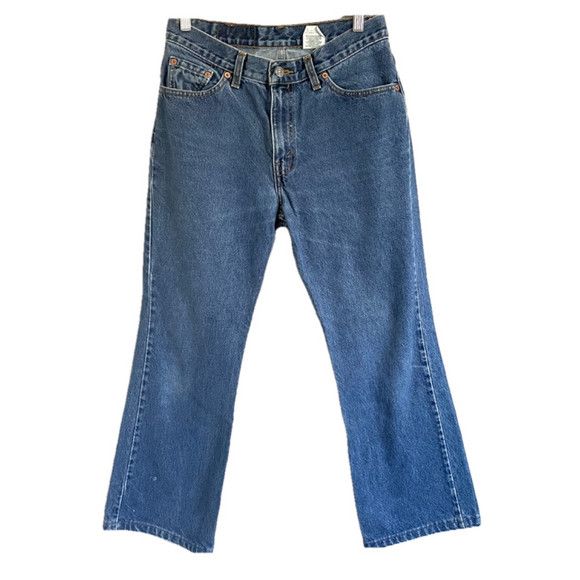 Levi's × Vintage Vintage Levi's Straight Wider Leg Jeans - 10/28-29" Waist 👖 Size 32" / US 10 / IT 46 - 1 Thumbnail
