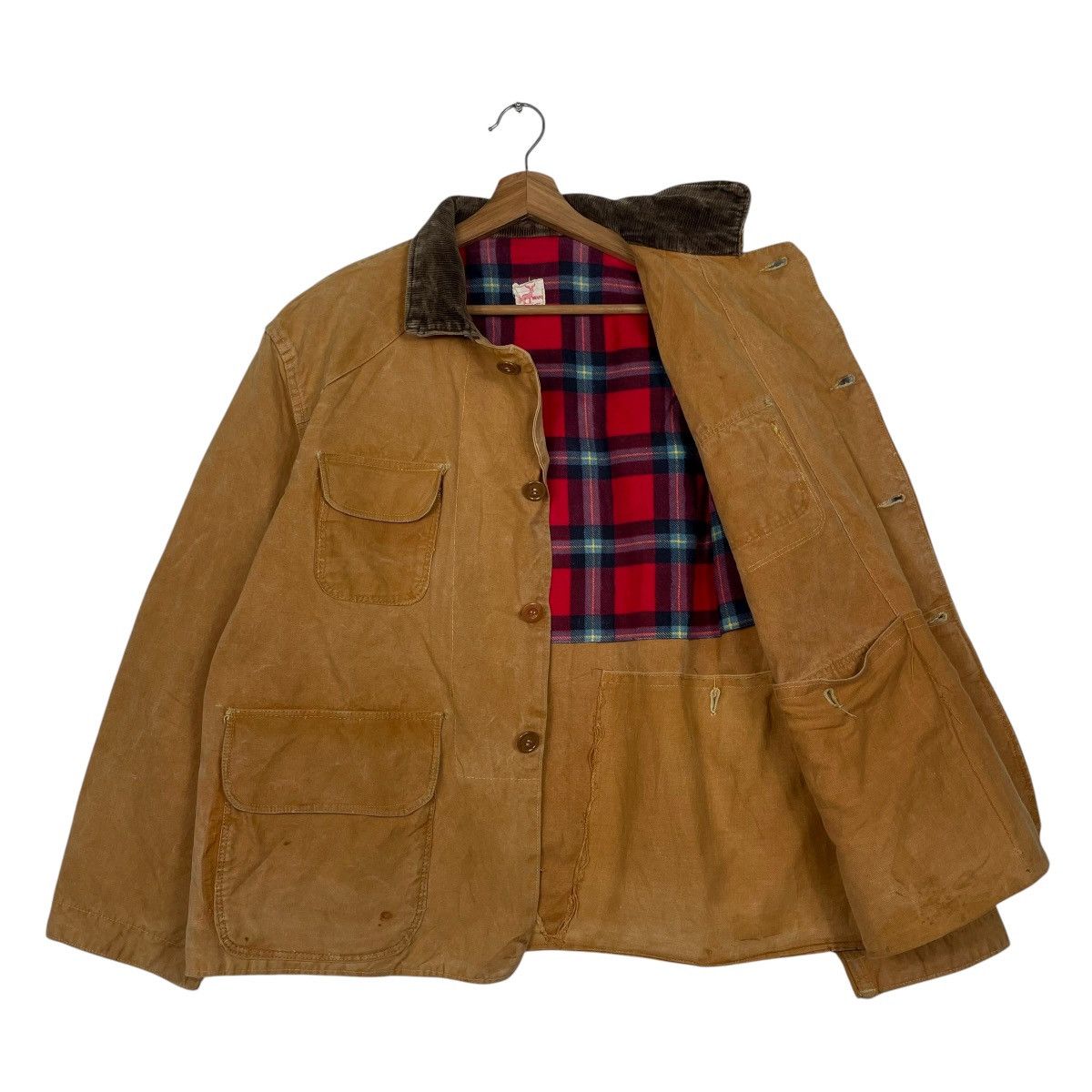 Vintage Vintage Elk Brand Duck Canvas Hunting Jacket Size US L / EU 52-54 / 3 - 9 Thumbnail