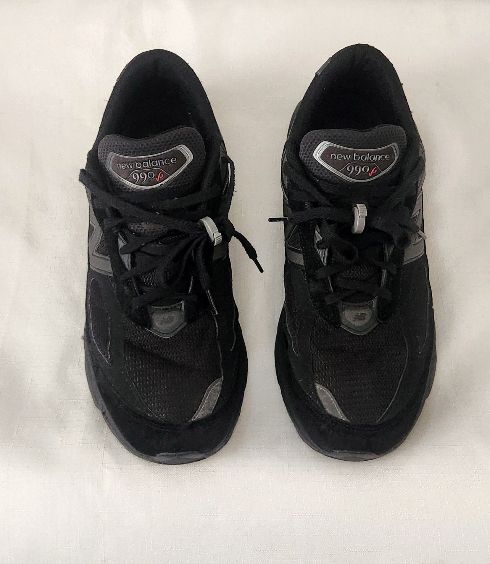 New Balance New Balance 990v6 Made in USA Triple Black SZ 11.5 X-Wide 4E Size US 11.5 / EU 44-45 - 2 Thumbnail