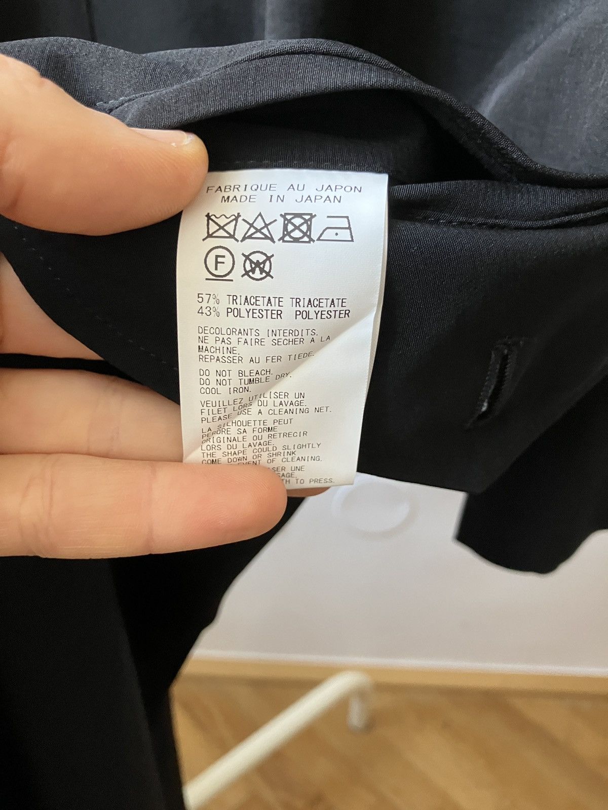 Yohji Yamamoto Yohji Yamamoto Pour Homme SS24 Shirt Jacket Size US S / EU 44-46 / 1 - 9 Thumbnail