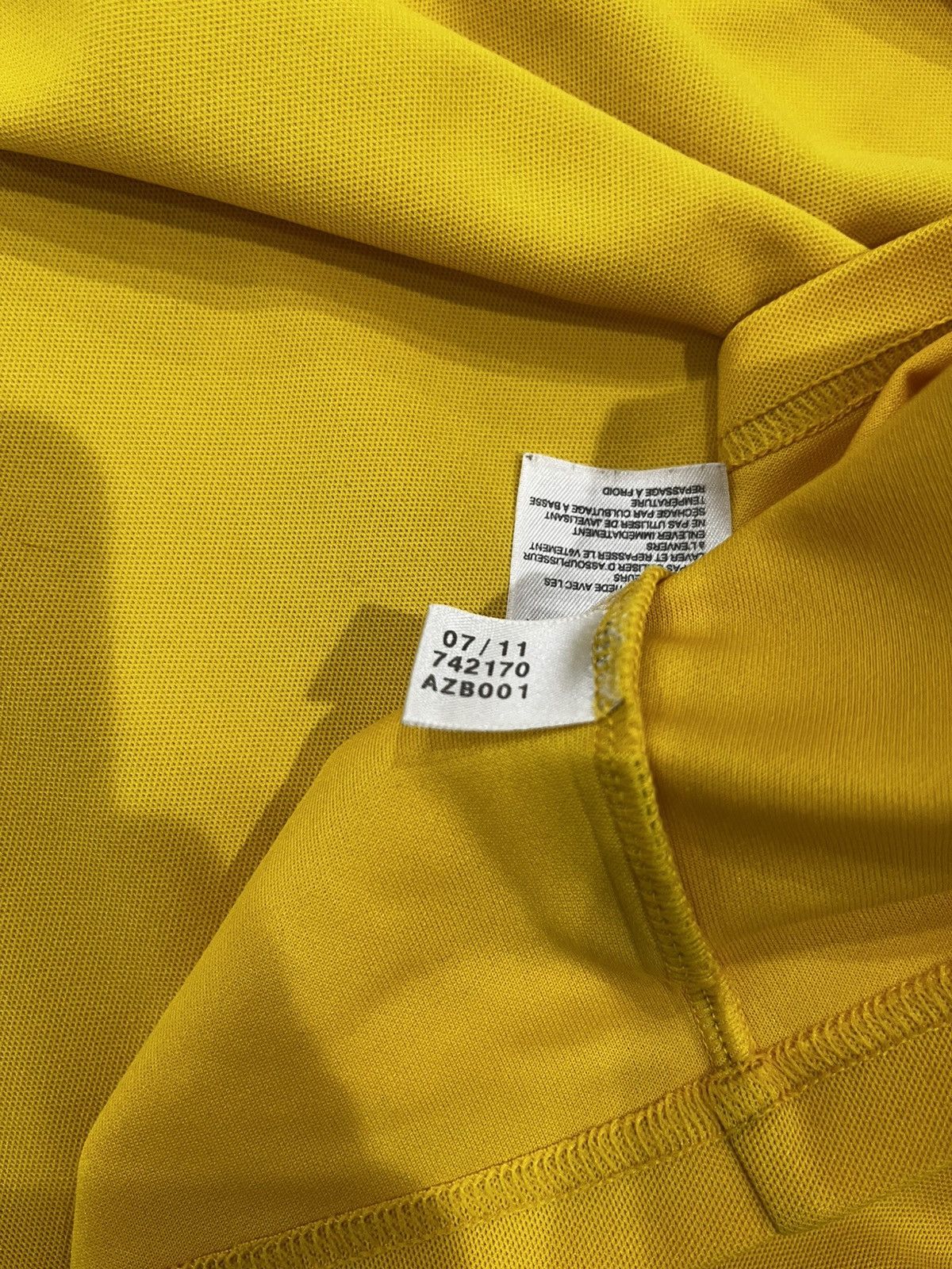 Adidas Vintage Y2k Adidas Embroidered Soccer Jersey #25 Yellow XL Size US XL / EU 56 / 4 - 8 Thumbnail