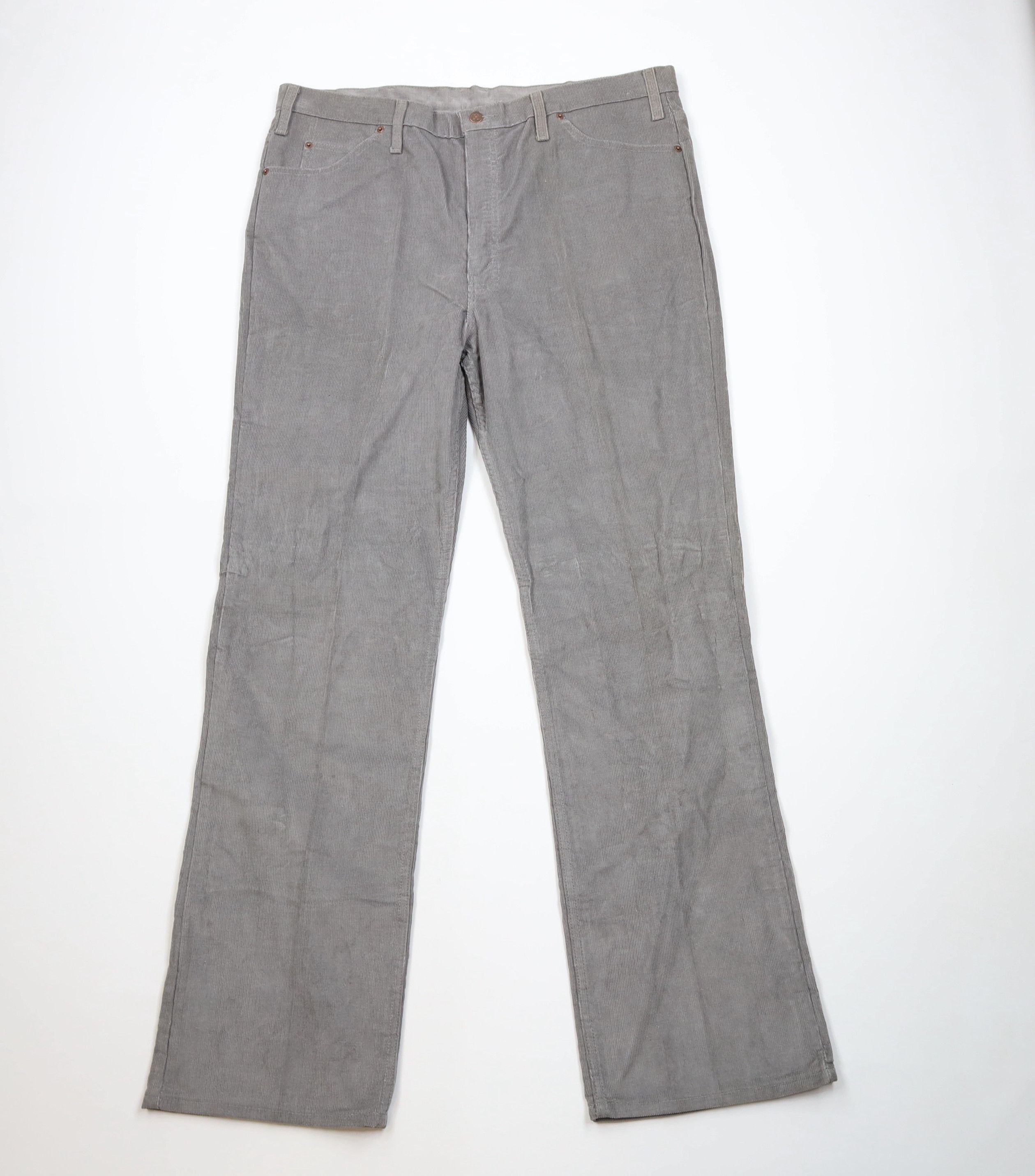 Levi's Vintage 80s Levis 517 Bootcut Wide Leg Corduroy Pants USA Size US 42 / EU 58 - 1 Thumbnail