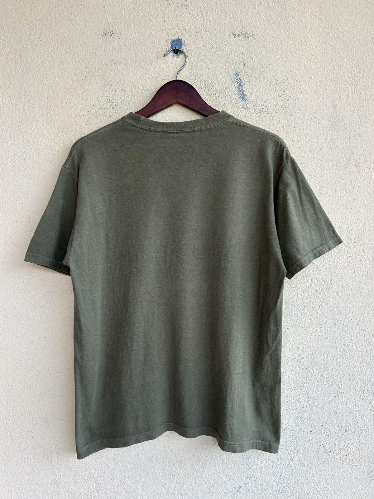 Superga Superga Spell Out Army Green Tshirt Size US L / EU 52-54 / 3 - 3 Thumbnail