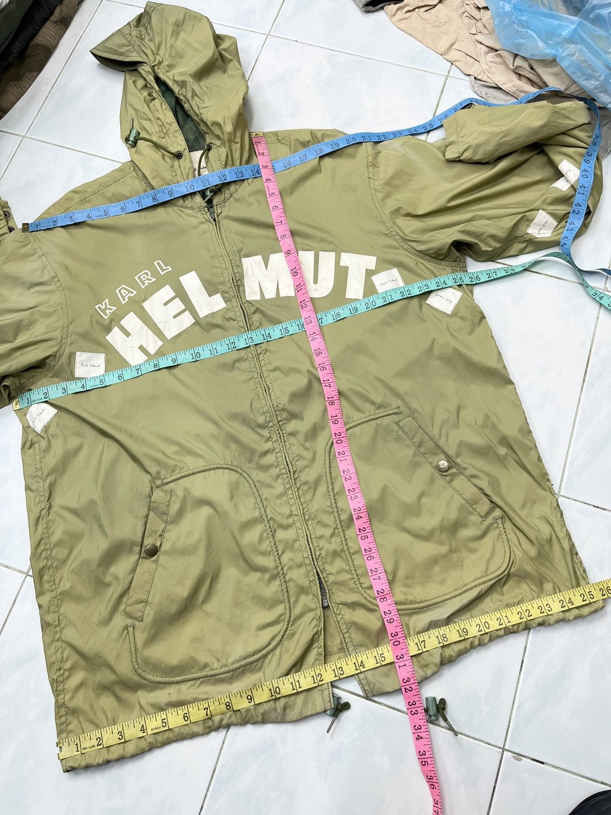 Hypebeast × Karl Helmut 🔥🔥🔥ARCHIVE KARL HELMUT HOODIE LIGHT JACKET Size US L / EU 52-54 / 3 - 20 Thumbnail