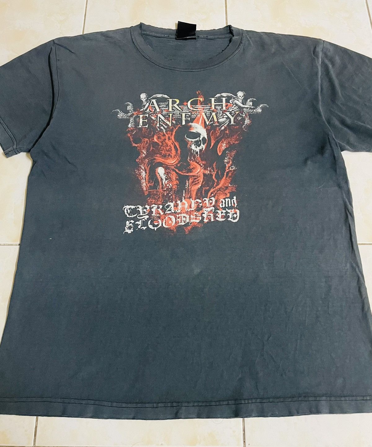 Band Tees VINTAGE ARCH ENEMY TOUR SHIRTS Size US XL / EU 56 / 4 - 9 Thumbnail