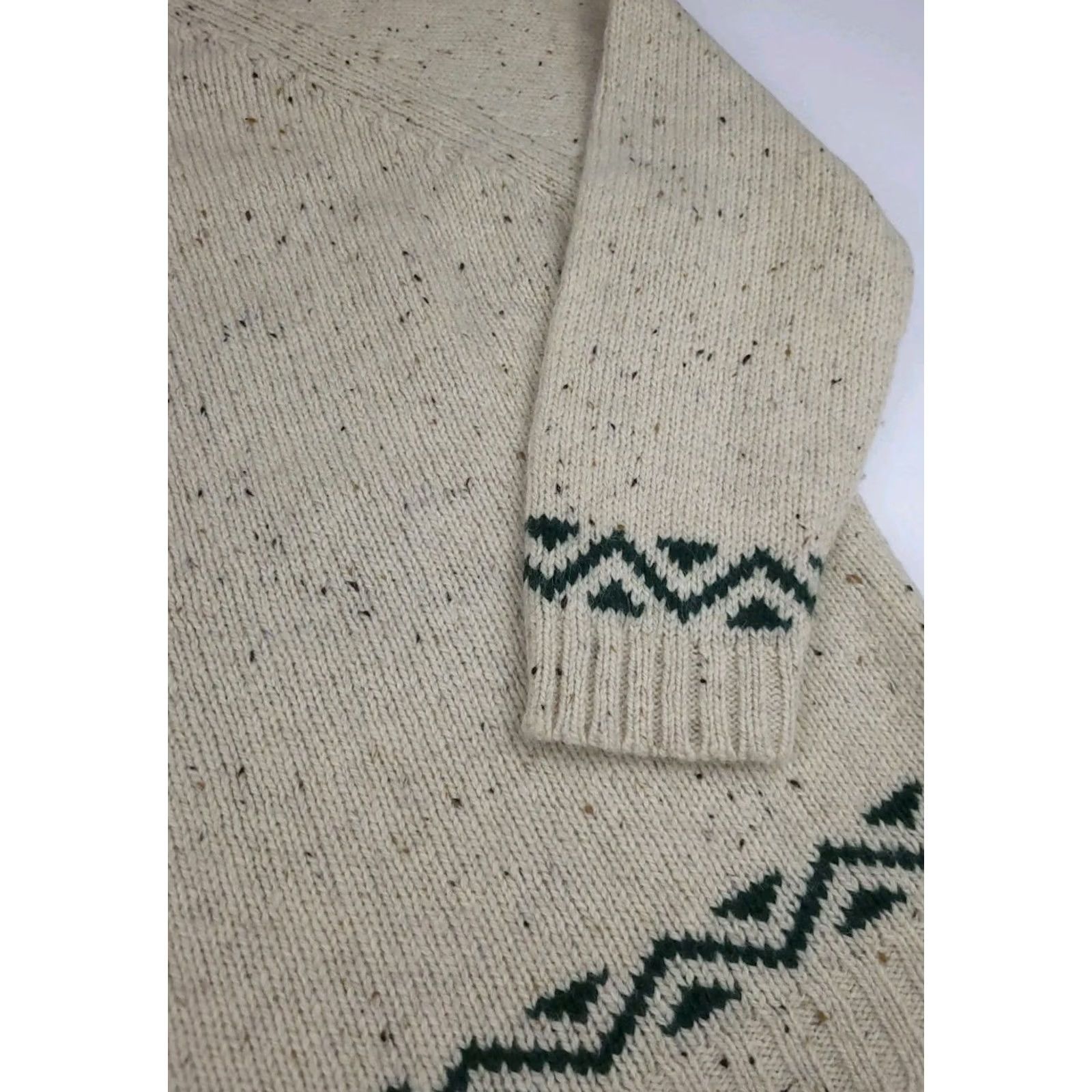 Eddie Bauer Vintage Eddie Bauer Sweater Knit L Wool Holiday Tree Chrismas Outdoor Country Size L / US 10 / IT 46 - 6 Thumbnail