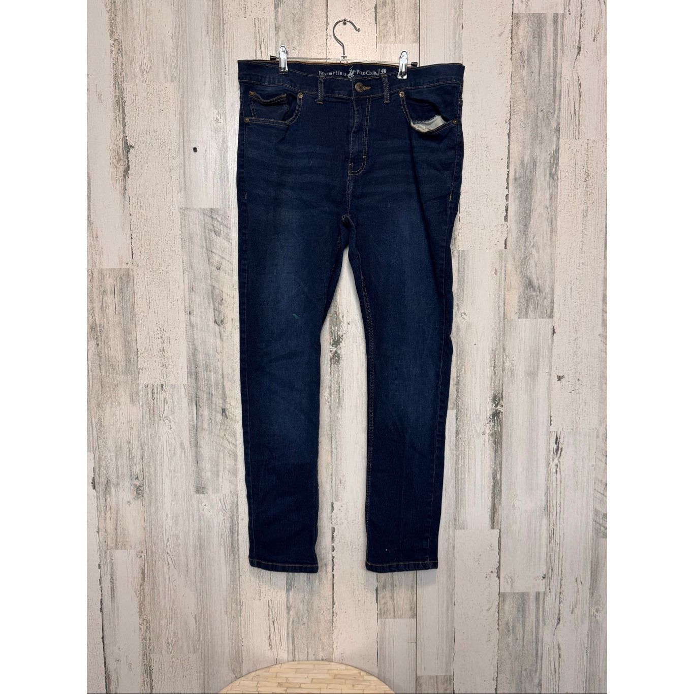 Beverly Hills Polo Club Beverly Hills Polo Club Dark Wash Jeans Men’s Size 40x32 – Straight Fit Size US 40 / EU 56 - 3 Thumbnail