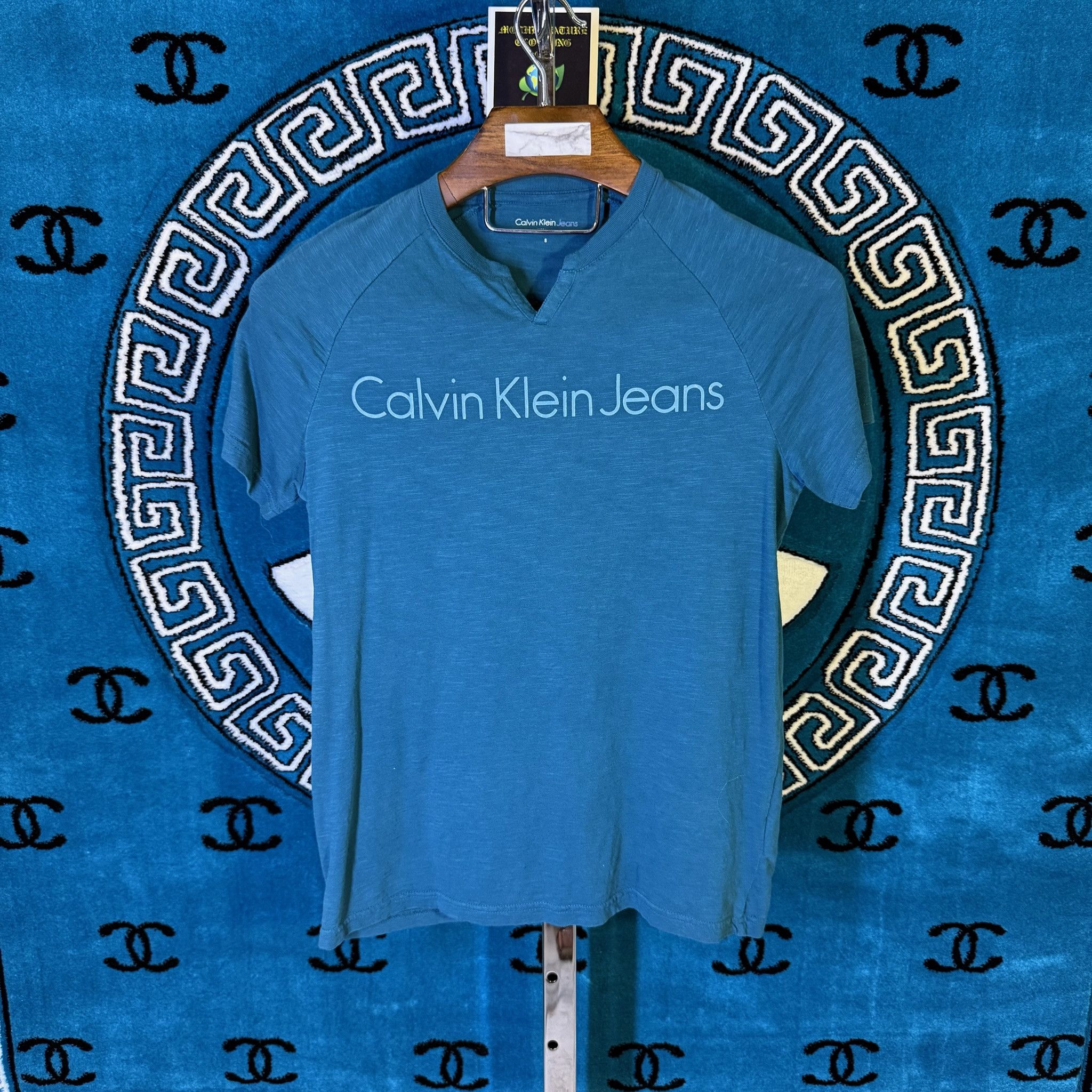 Calvin Klein THE ICONIC CALVIN KLEIN LOGOS SCRIPT SHIRT Size US L / EU 52-54 / 3 - 1 Preview