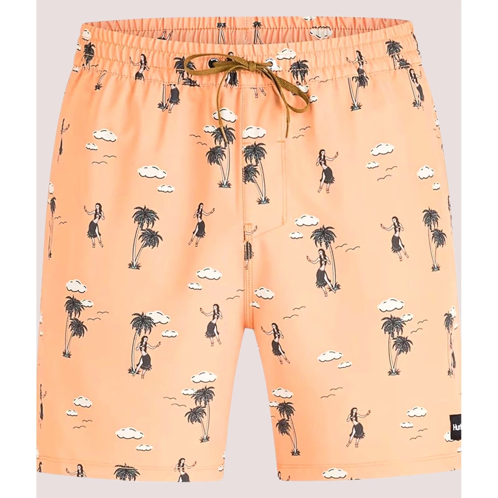 Hurley Hurley Mens Cannonball Volley Swim Bottom Board Shorts, Orange, X-Large Size US 36 / EU 52 - 1 Preview