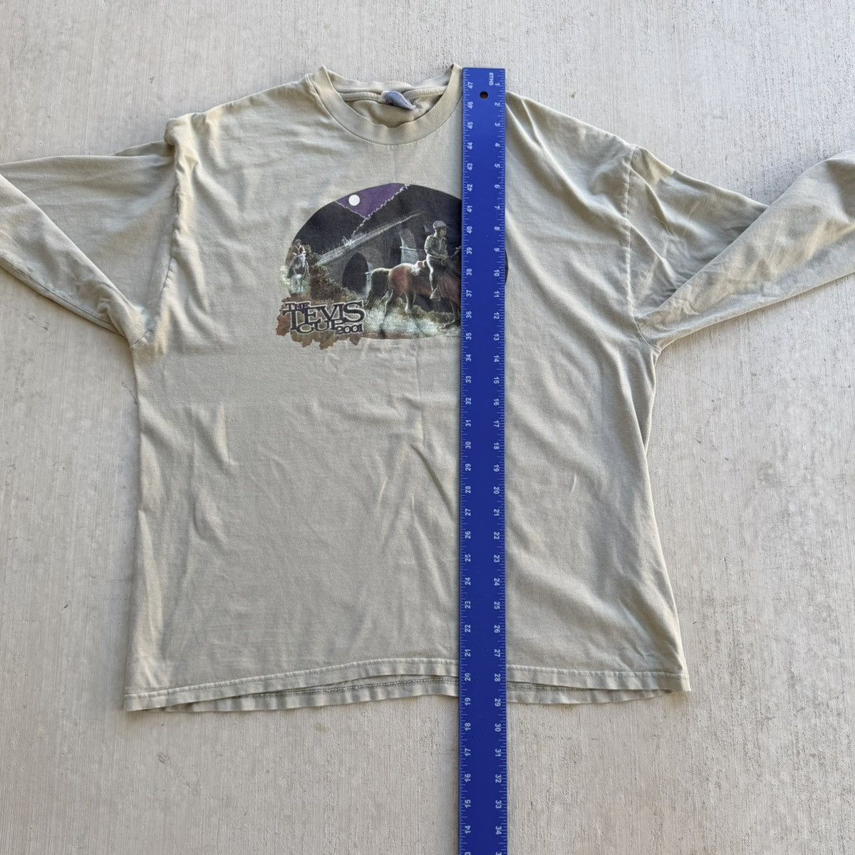 Hanes Vintage 2001 Tevis Cup T Shirt Size XL Equestrian Size US XL / EU 56 / 4 - 6 Thumbnail