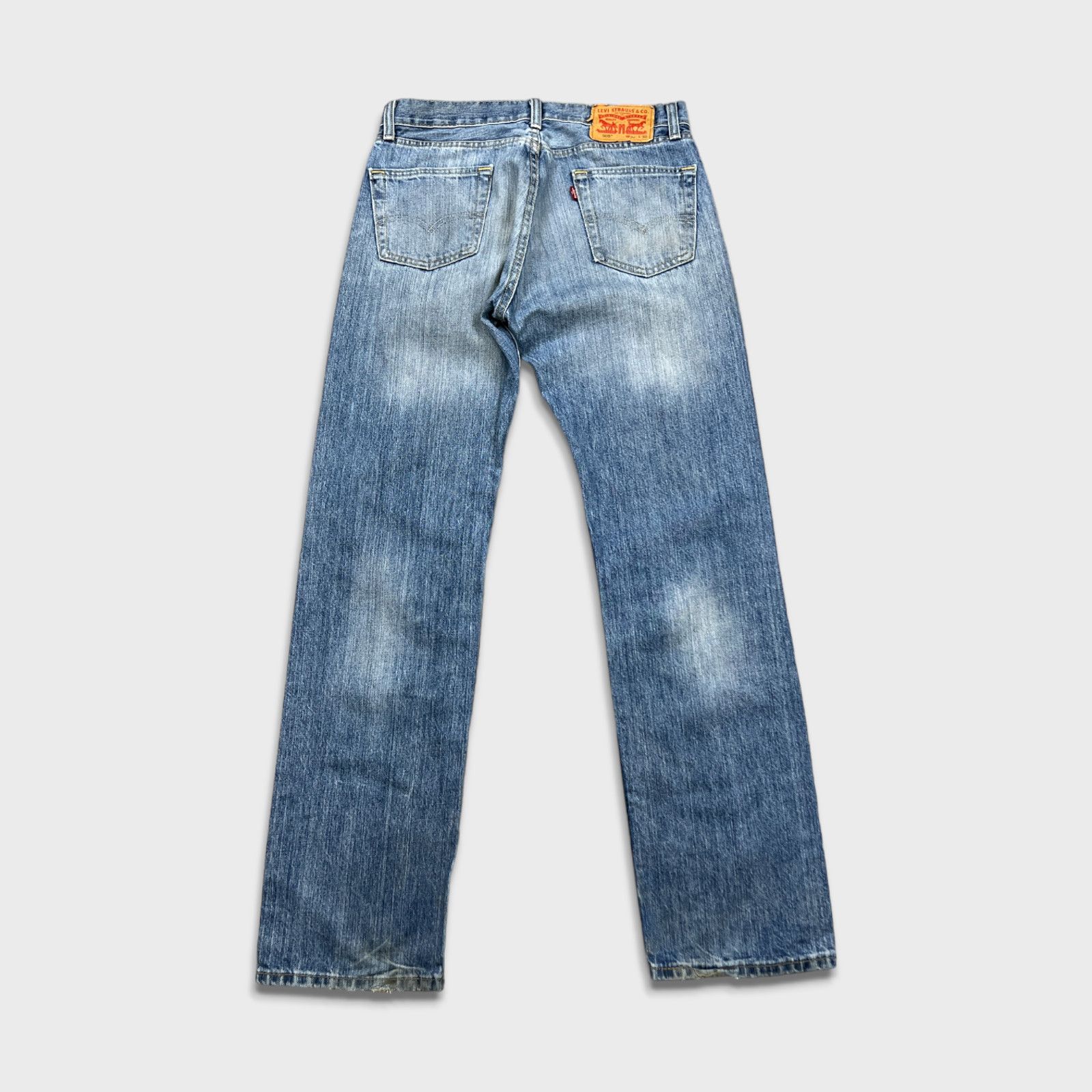 Levi's × Vintage Vintage Levi's 505 Jeans Mens 30x32 Blue Regular Fit Denim Size US 30 / EU 46 - 6 Thumbnail