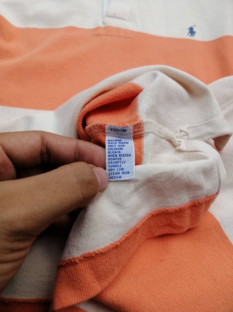Polo Ralph Lauren Polo Ralph Lauren Polo Rugby Longsleeve Shirt Size US L / EU 52-54 / 3 - 3 Thumbnail