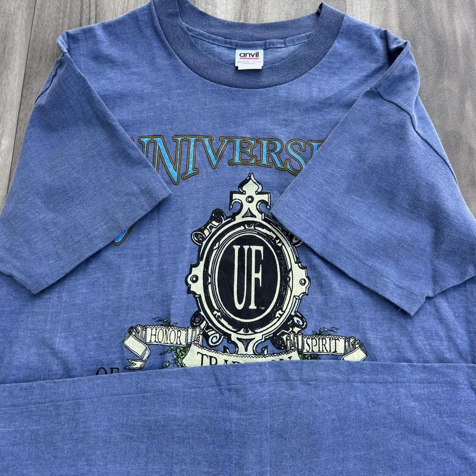 Fruit Of The Loom Vintage 90’s UF University of Florida t shirt size L Size US L / EU 52-54 / 3 - 4 Thumbnail