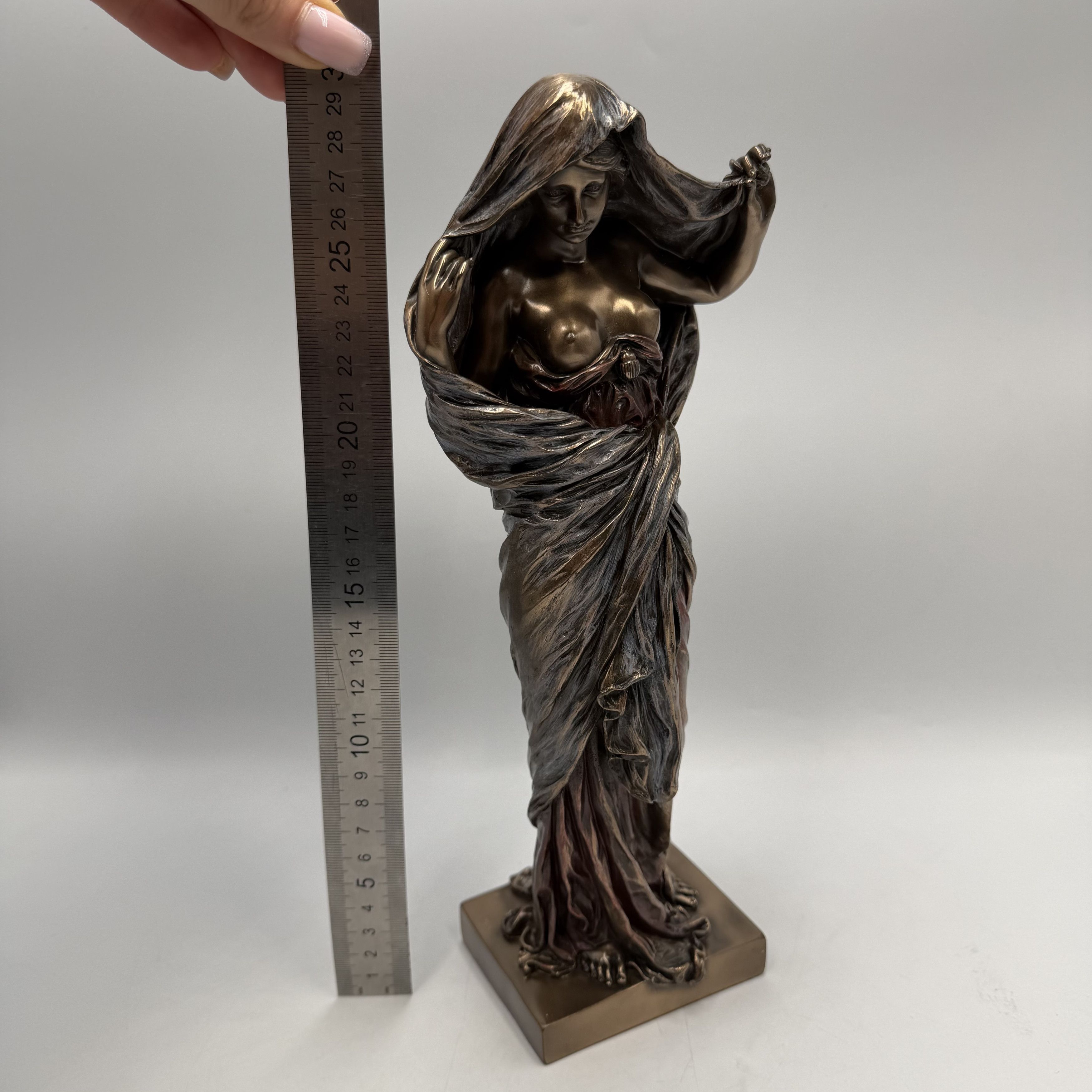 Other Aphrodite Goddess Figurine Bronze Finish Polystone Statue Size ONE SIZE - 4 Thumbnail