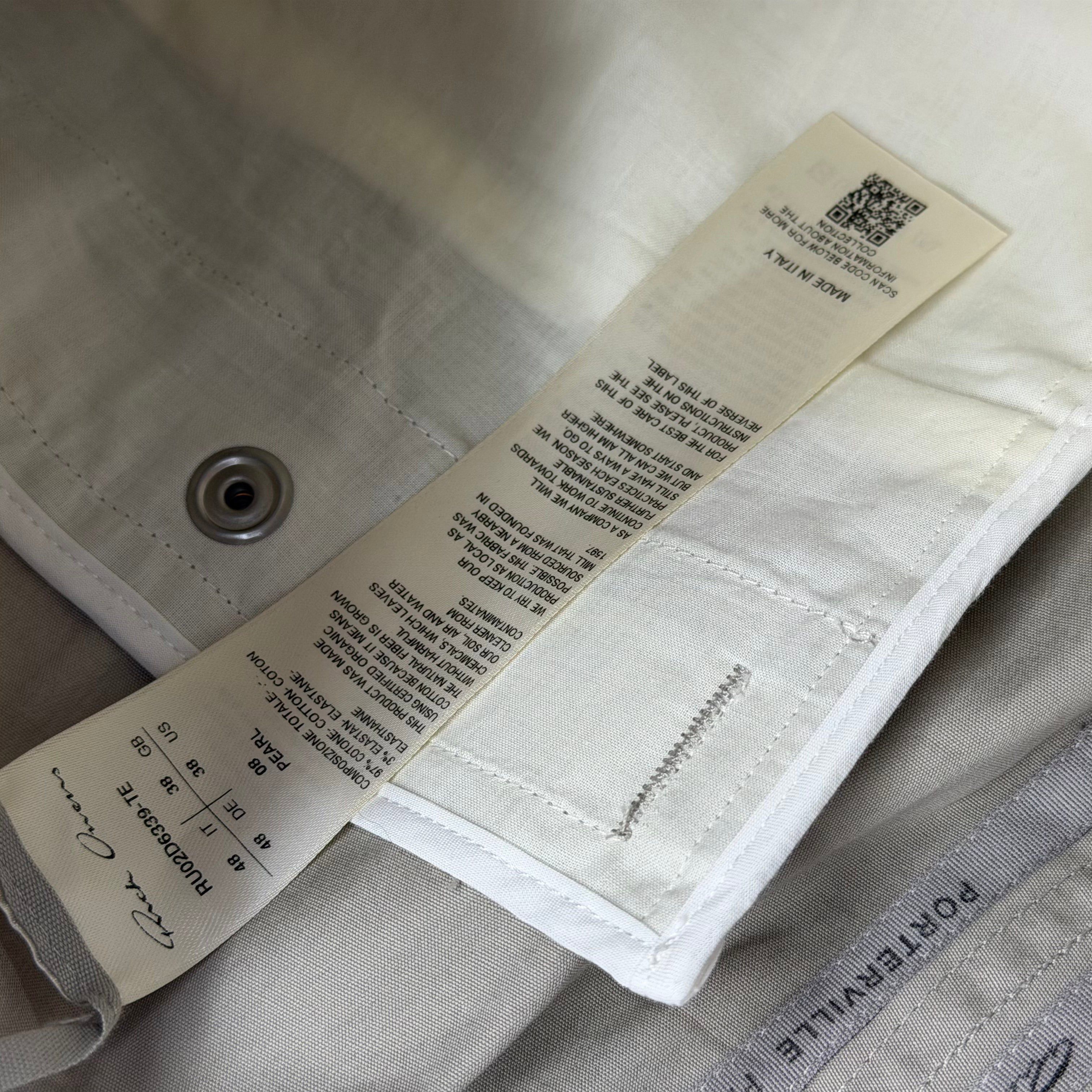 Rick Owens Rick Owens Pearl Cargobela Pants 48 (M) Size US 32 / EU 48 - 8 Thumbnail