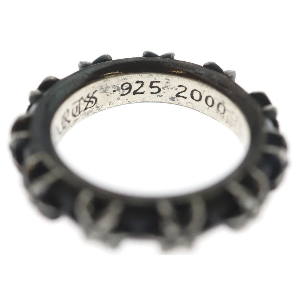Chrome Hearts Chrome Hearts Star Band Silver Ring Size ONE SIZE - 6 Thumbnail