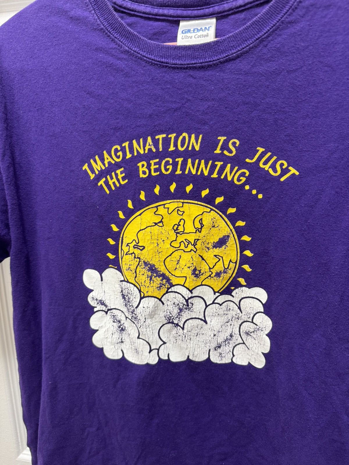 Gildan Gildan Imagination Is Just The Beginning 2015 Vintage Purple Size US M / EU 48-50 / 2 - 3 Thumbnail