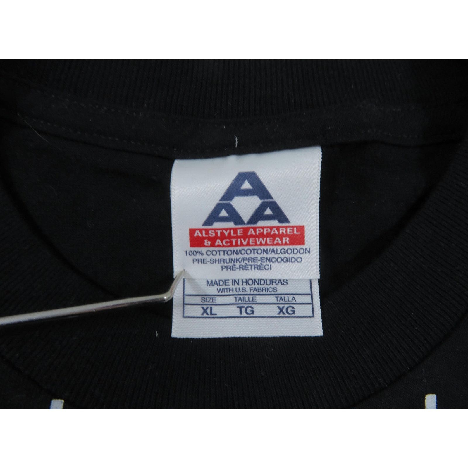 AAA Psuedo Faux Tuxedo Black T-shirt Sz XL 1990s Size US XL / EU 56 / 4 - 4 Thumbnail