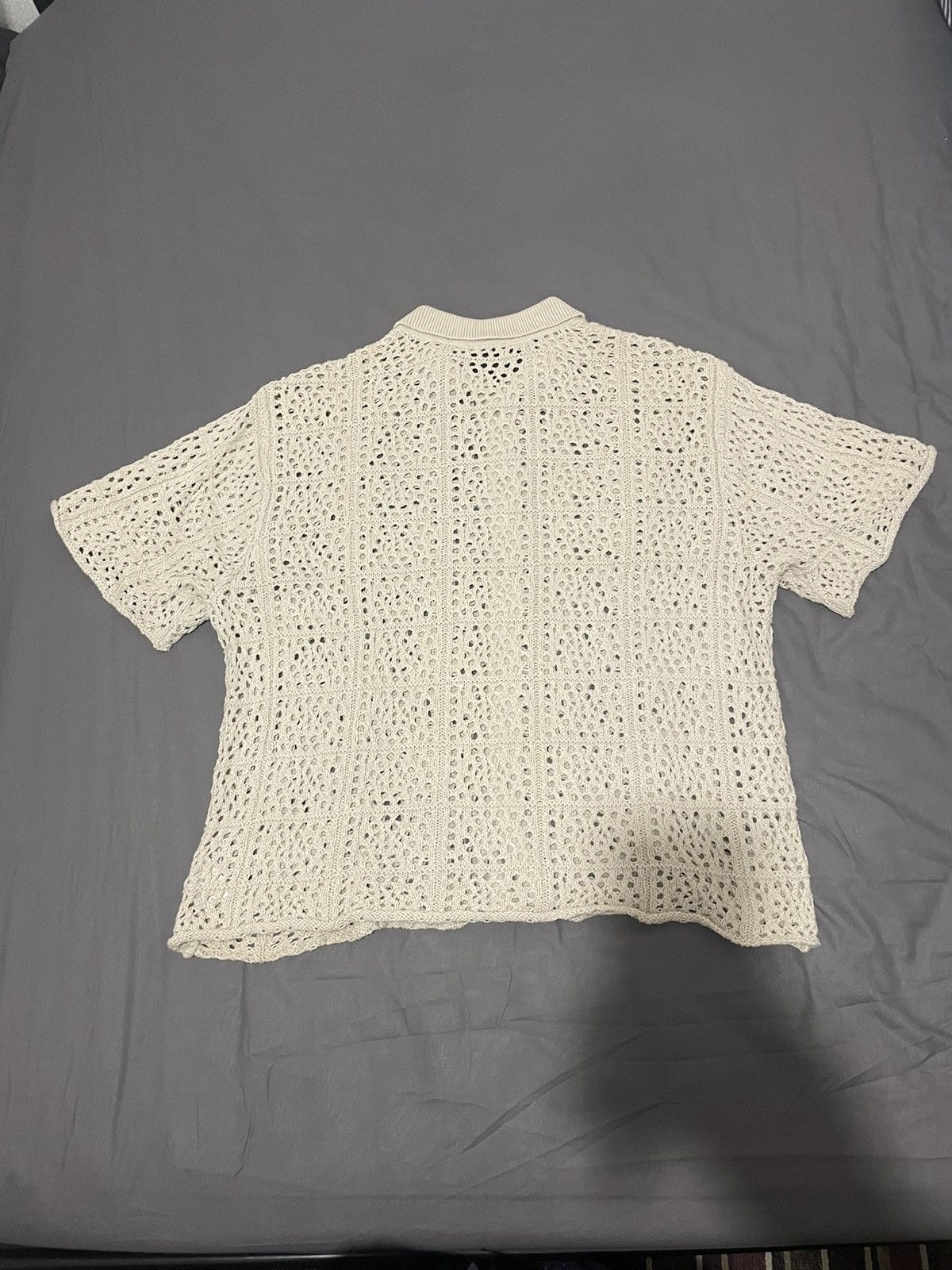 Stussy Stussy Crochet Shirt | Grailed