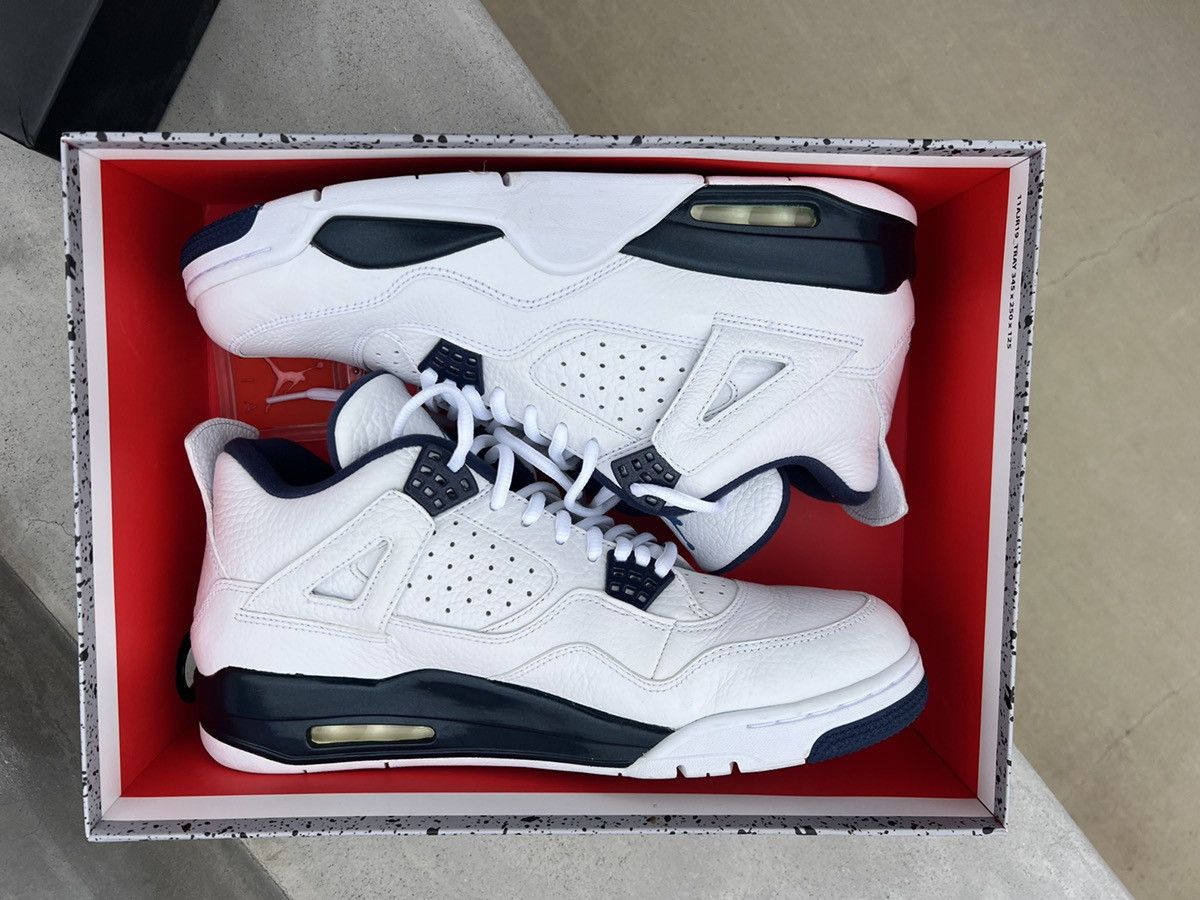 Jordan Brand Jordan 4 Retro LS Columbia Size US 12 / EU 45 - 2 Thumbnail