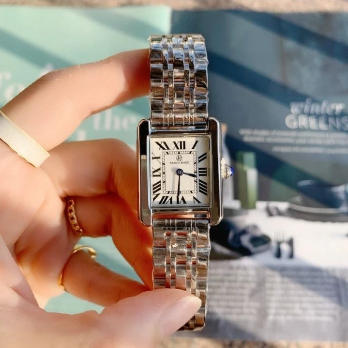 Vintage Vintage 90s vintage retro luxury style quartz silver watch Size ONE SIZE - 2 Thumbnail