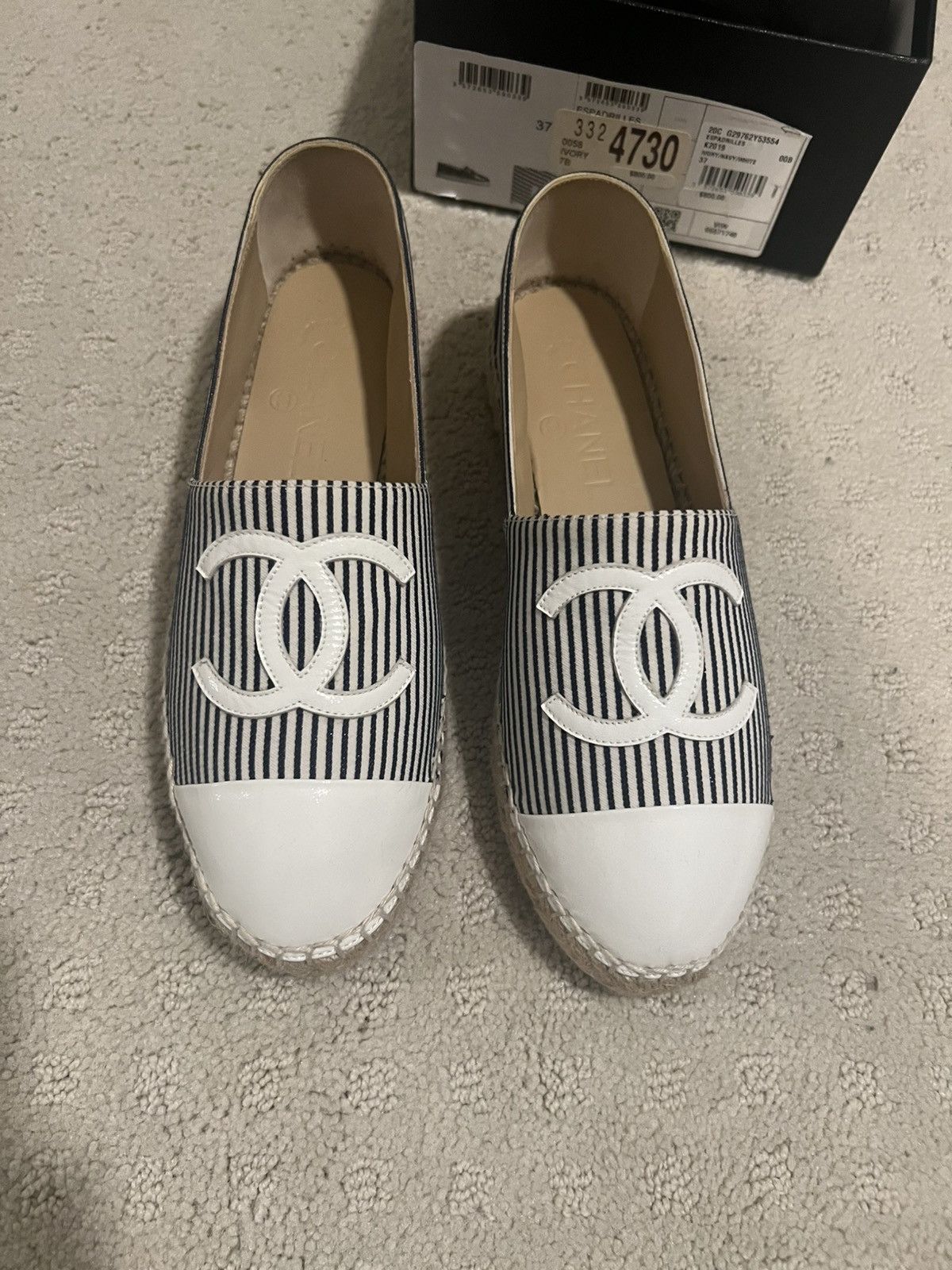 Chanel Chanel Espadrilles Size US 7 / IT 37 - 1 Thumbnail