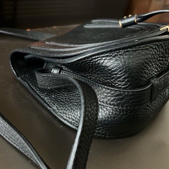 Chloe CHLOÉ SMALL MARCIE BLACK SHOULDER BAG GENUINE CALFSKIN Size ONE SIZE - 4 Thumbnail