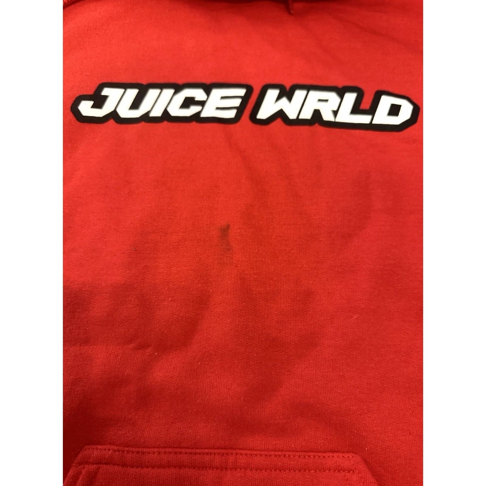 Vintage Juice Wrld 999 Club Hoodie Sweatshirt Red Small Mens Size US S / EU 44-46 / 1 - 2 Thumbnail
