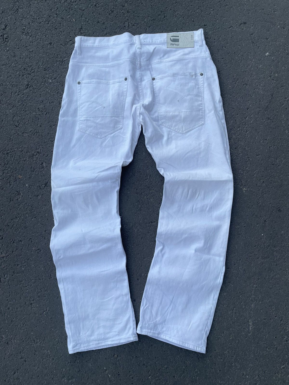 G-Star × Vintage Vintage G Star Raw jeans distressed denim buggy fit Size US 33 - 5 Thumbnail