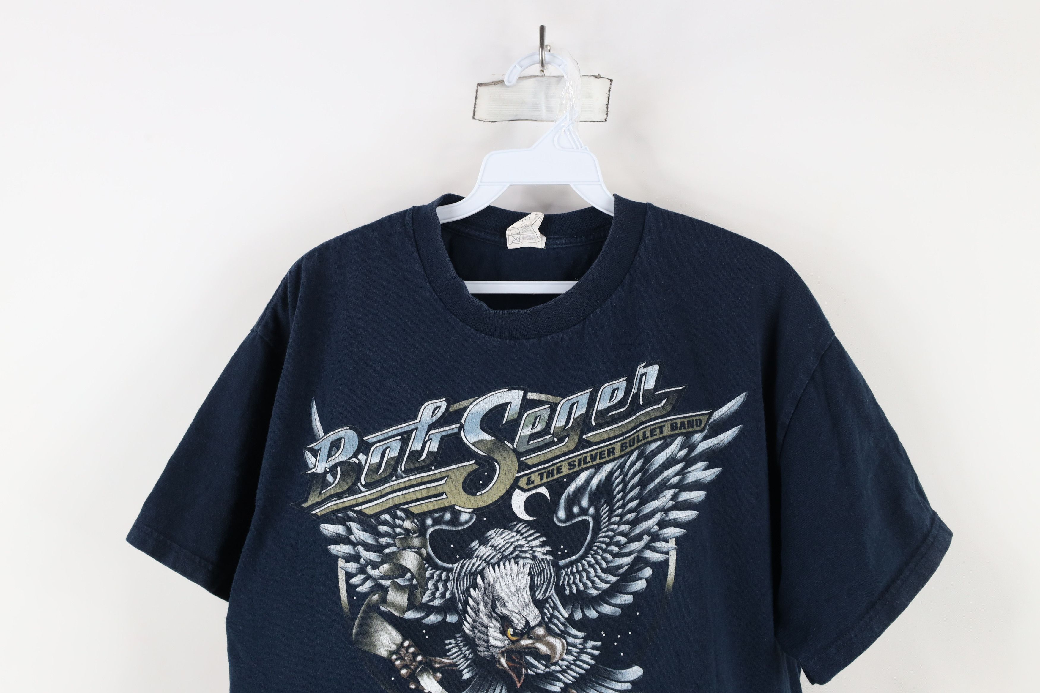 Vintage Vintage Y2K 2011 North American Tour Bob Seger Band T-Shirt Size US L / EU 52-54 / 3 - 2 Thumbnail